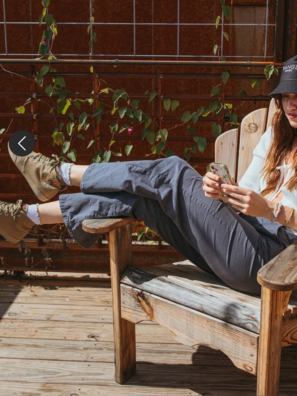 Bangs Sunflower and Bee Medium High Top Shoes
